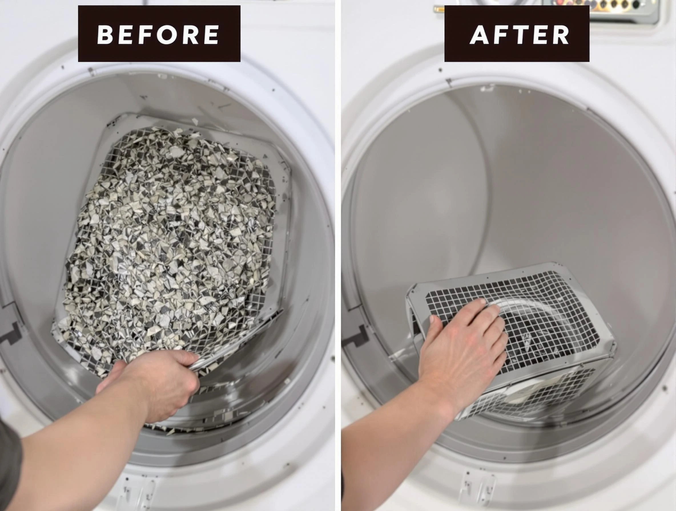 Professional lint trap cleaning by Scott Dryer Vent Cleaning in Scott