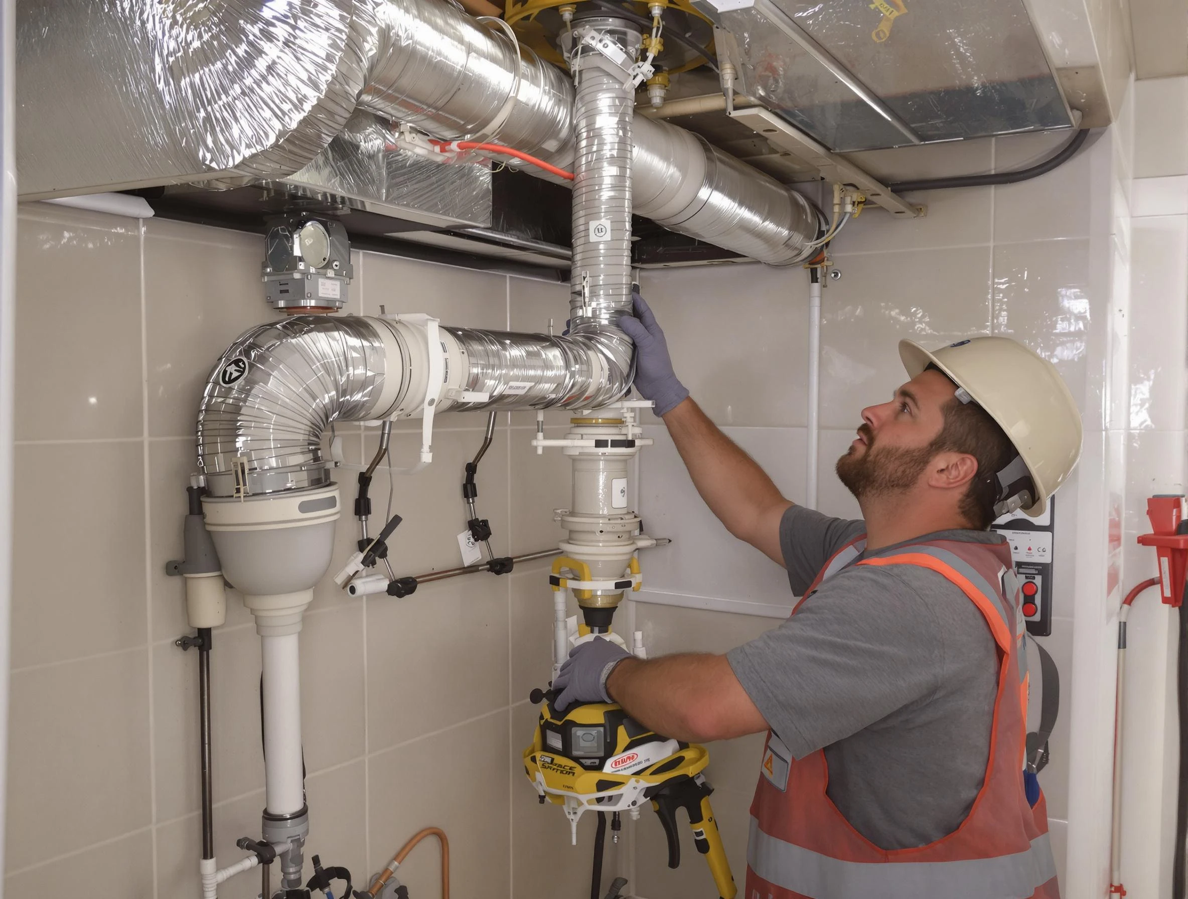 Scott Dryer Vent Cleaning expert performing professional dryer vent repair and installation in Scott