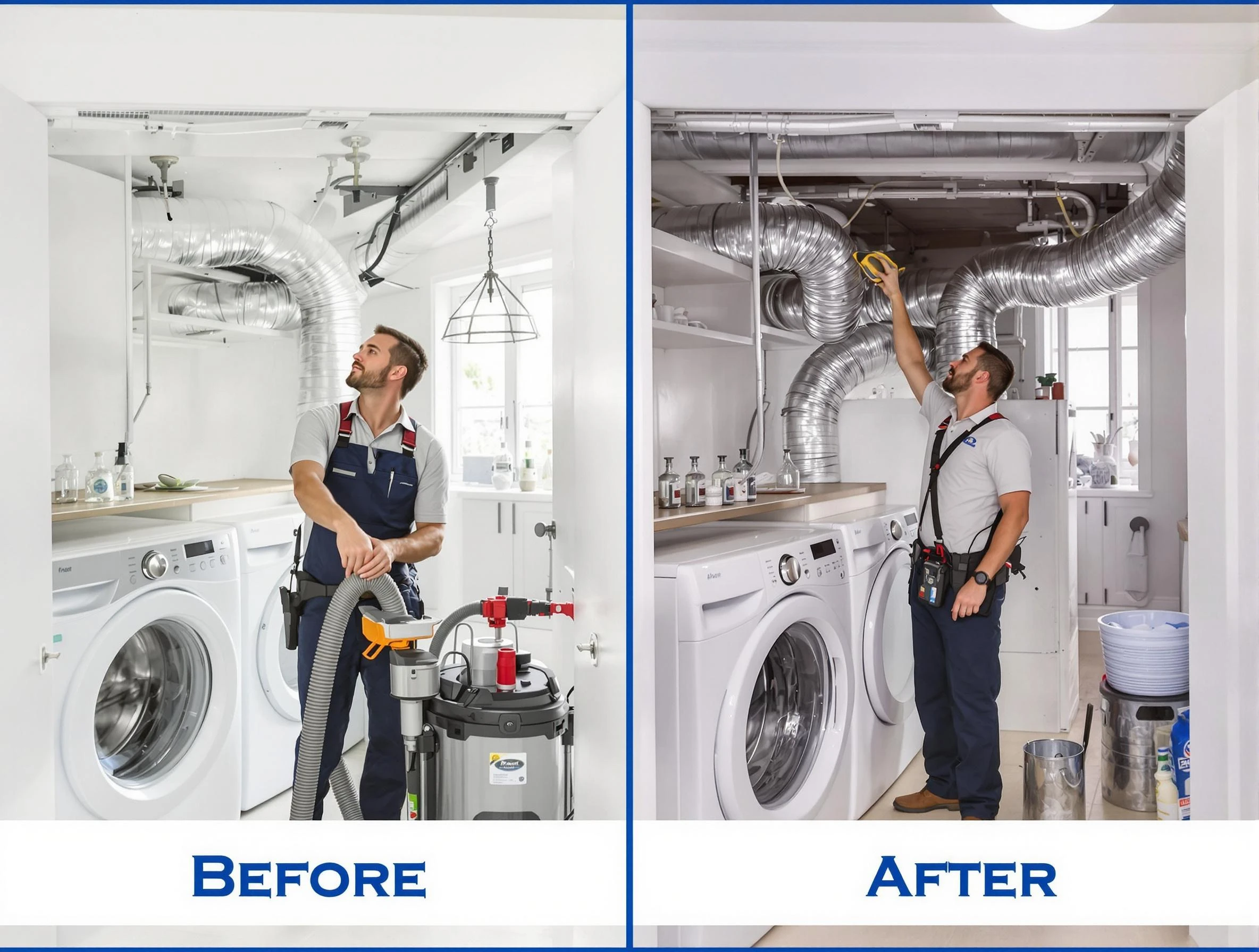 Expert gas dryer vent cleaning by Scott Dryer Vent Cleaning in Scott